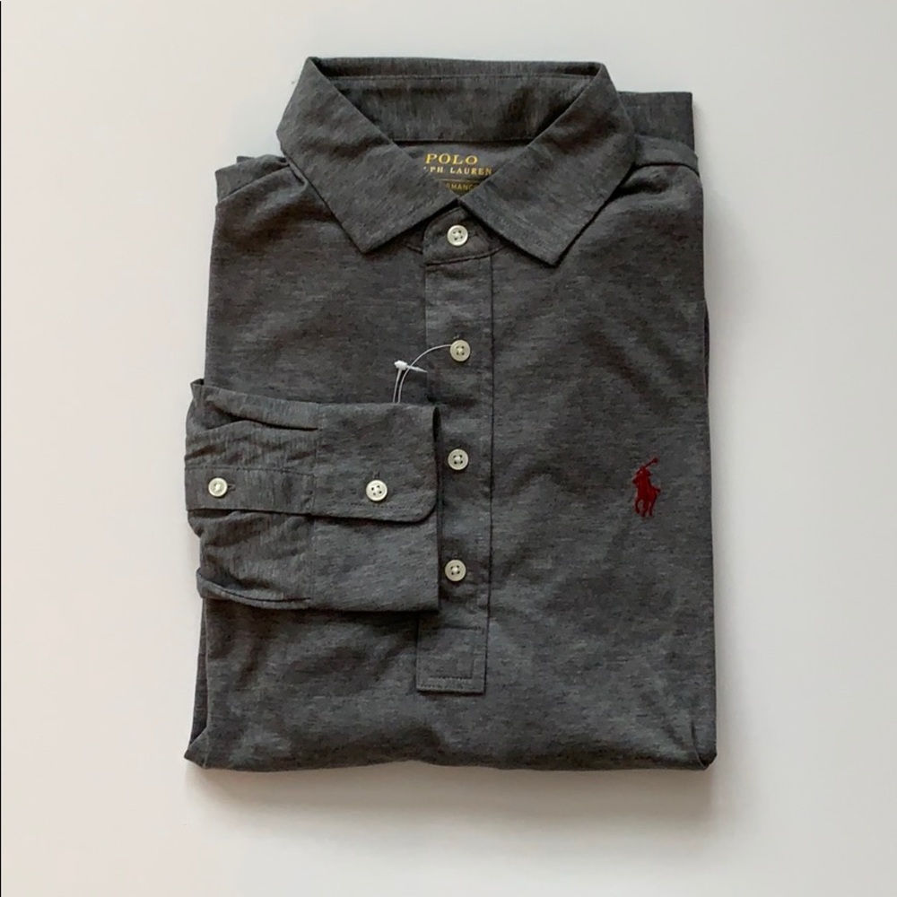 NWOT! Men’s Long Sleeve Polo